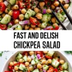 Fast And Delish Chickpea Salad