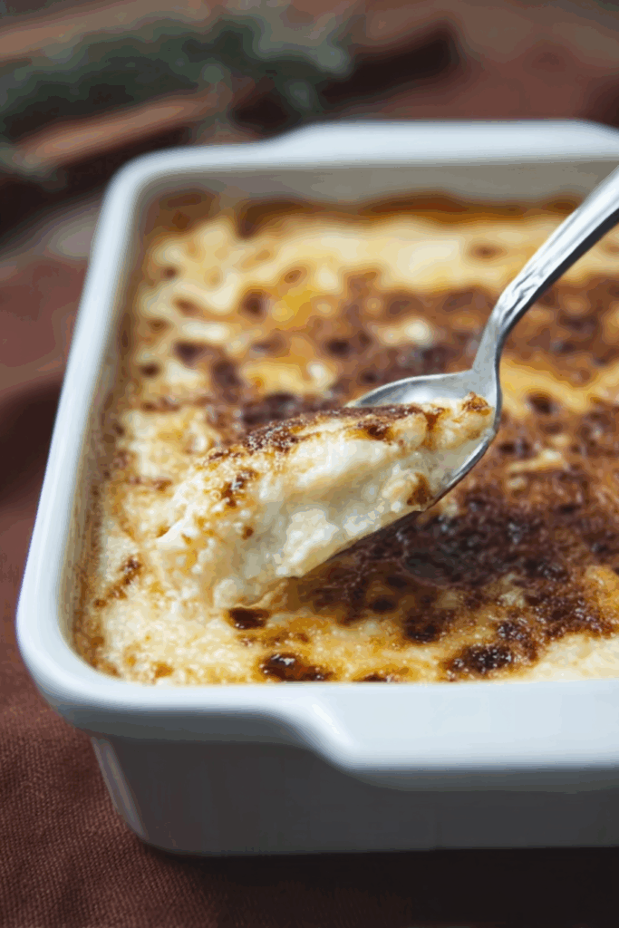 Homemade Baked Rice Pudding - Thecozyweave