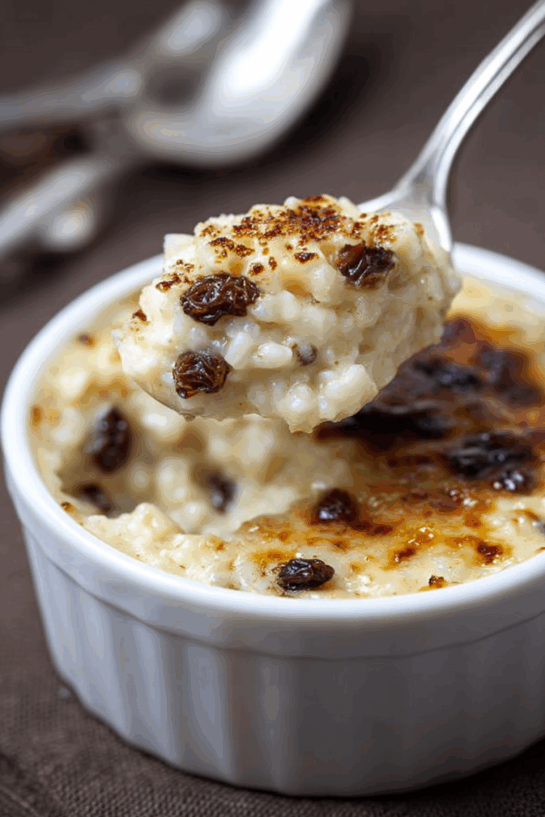 Homemade Baked Rice Pudding - Thecozyweave