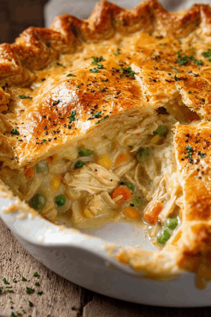Homemade Chicken Pot Pie Homemade Chicken Pot Pie