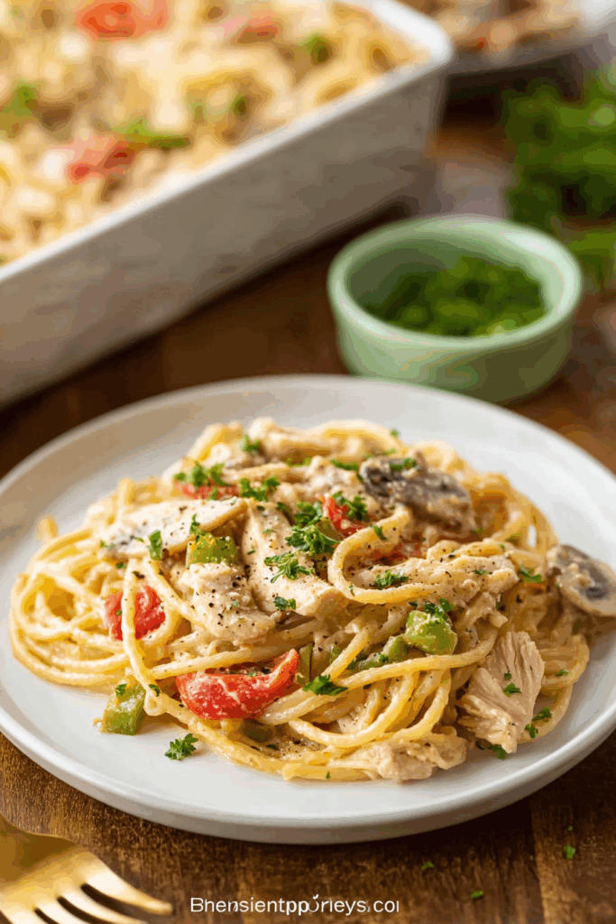 Homemade Chicken Spaghetti Homemade Chicken Spaghetti
