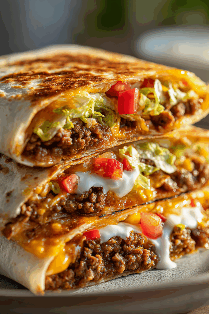Homemade Crunchwrap Supreme Dinner Homemade Crunchwrap Supreme Dinner
