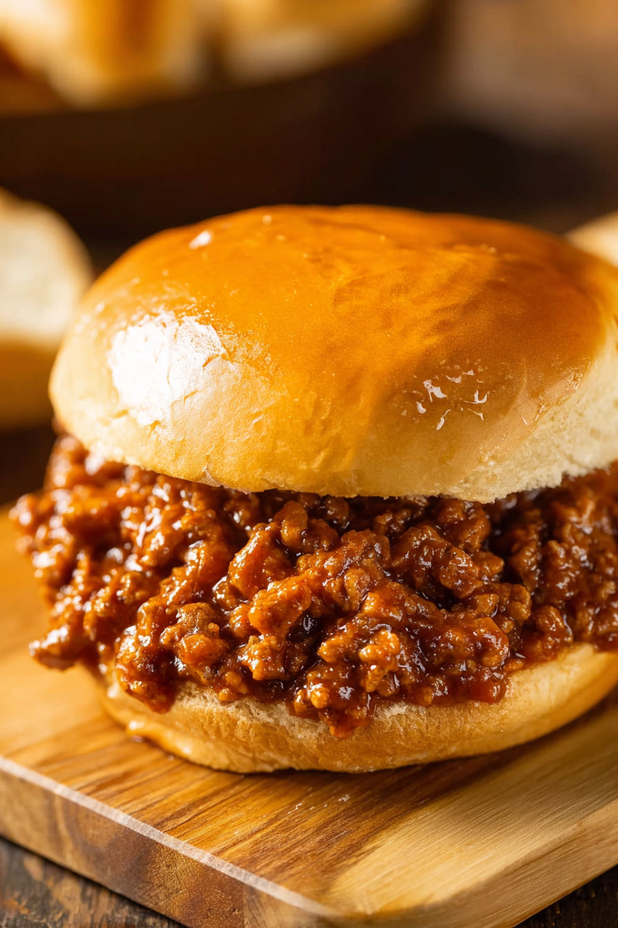 Homemade Sloppy Joes Recipe