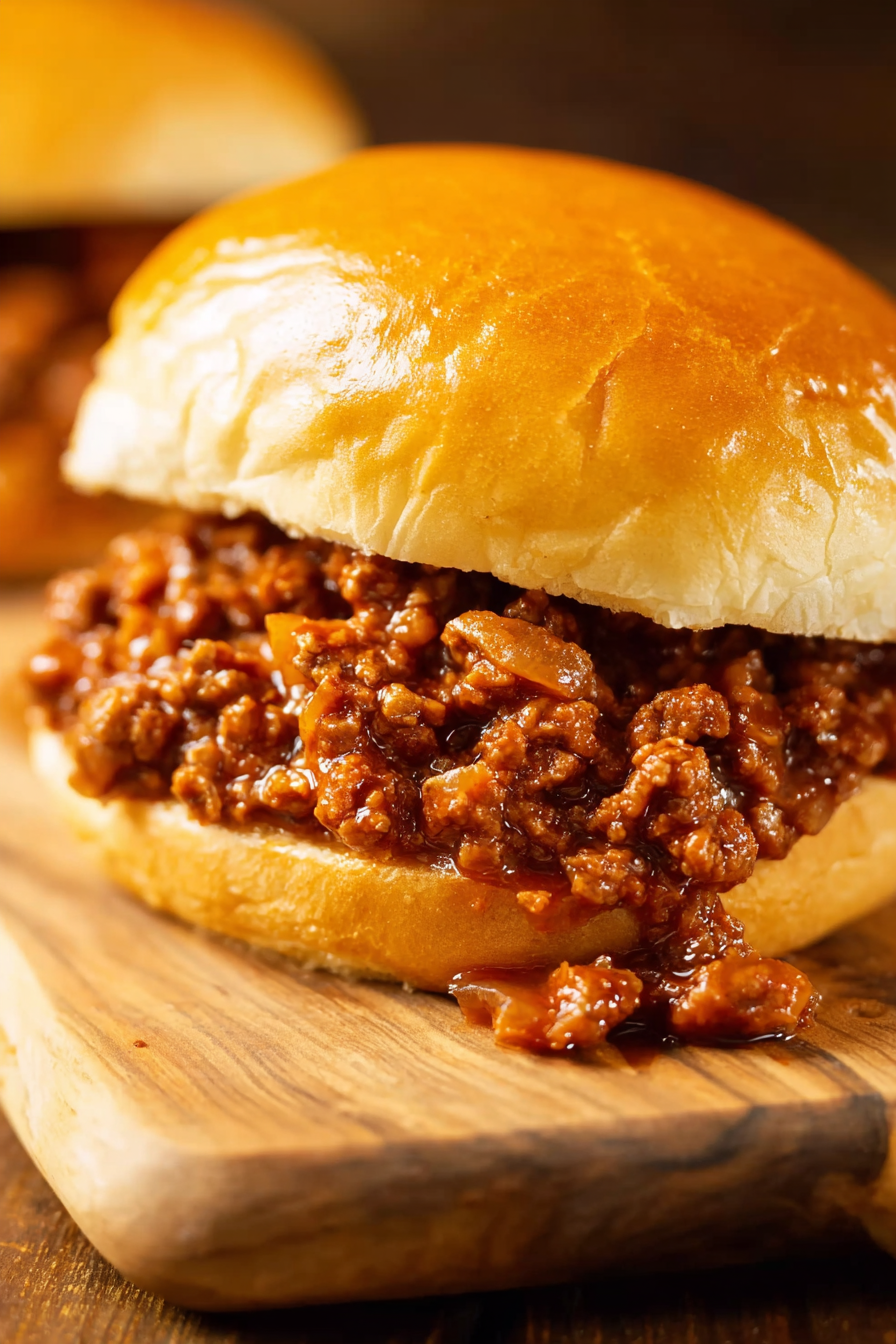 Homemade Sloppy Joes Recipe