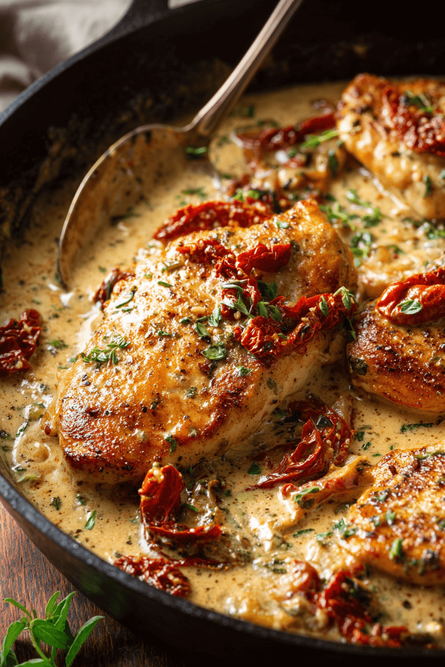 Marry Me Chicken (Gluten-Free, No Flour, Keto)