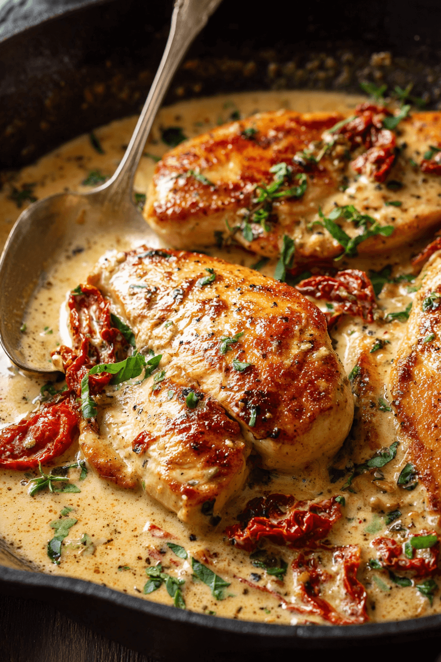 Marry Me Chicken (Gluten-Free, No Flour, Keto)