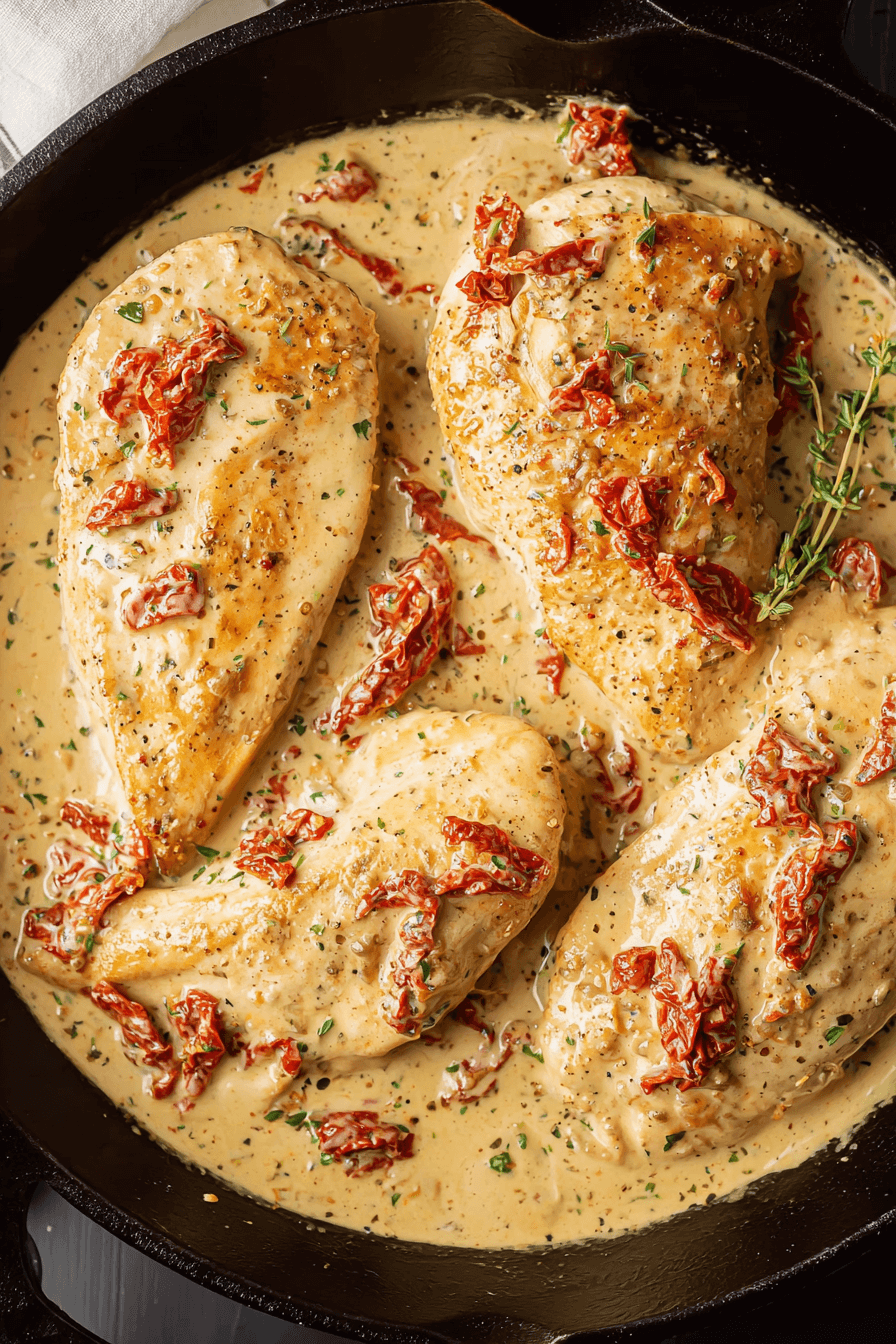 Marry Me Chicken (Gluten-Free, No Flour, Keto)