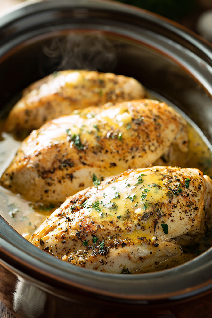 Meal Prep Crockpot Recipe for Juicy Slow Cooker Chicken Breast 10