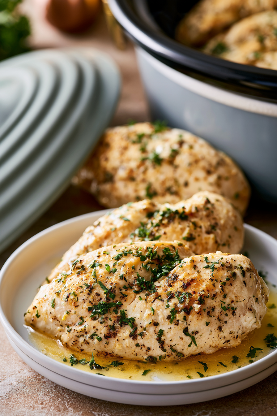 Meal Prep Crockpot Recipe for Juicy Slow Cooker Chicken Breast Meal Prep Crockpot Recipe for Juicy Slow Cooker Chicken Breast