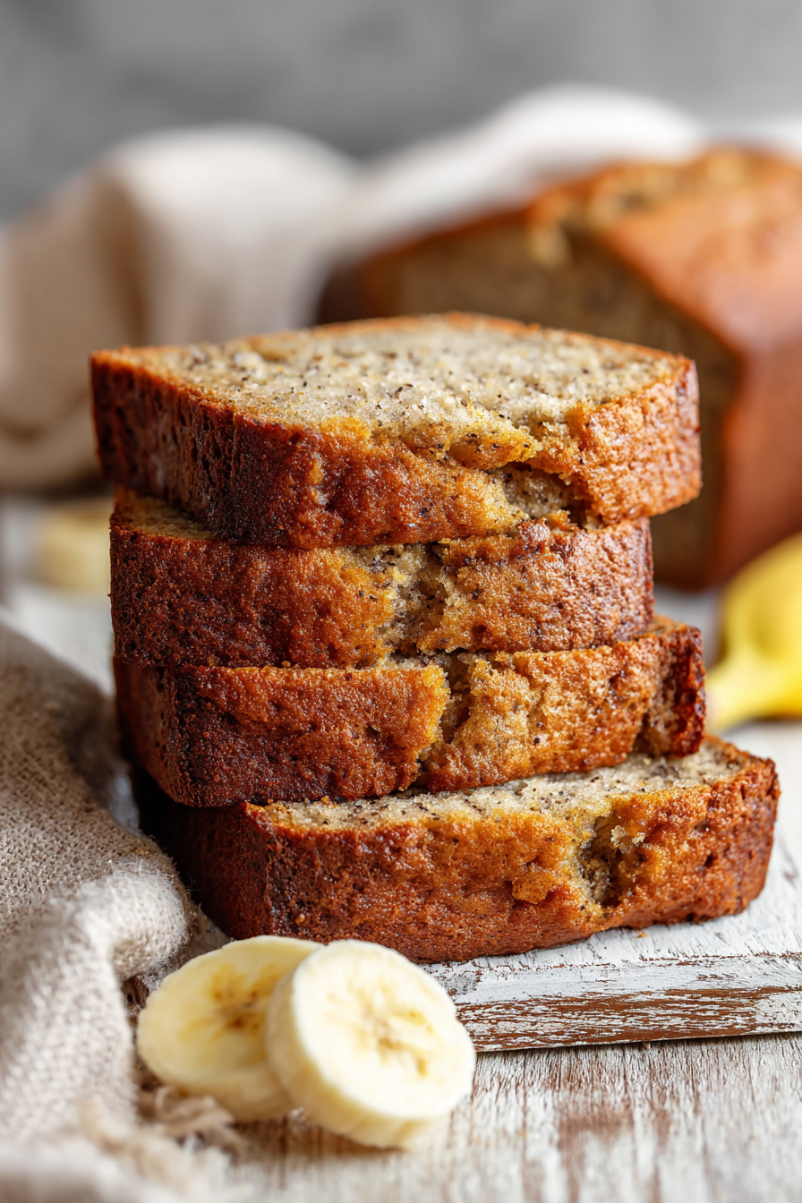 Moist Banana Bread Recipe