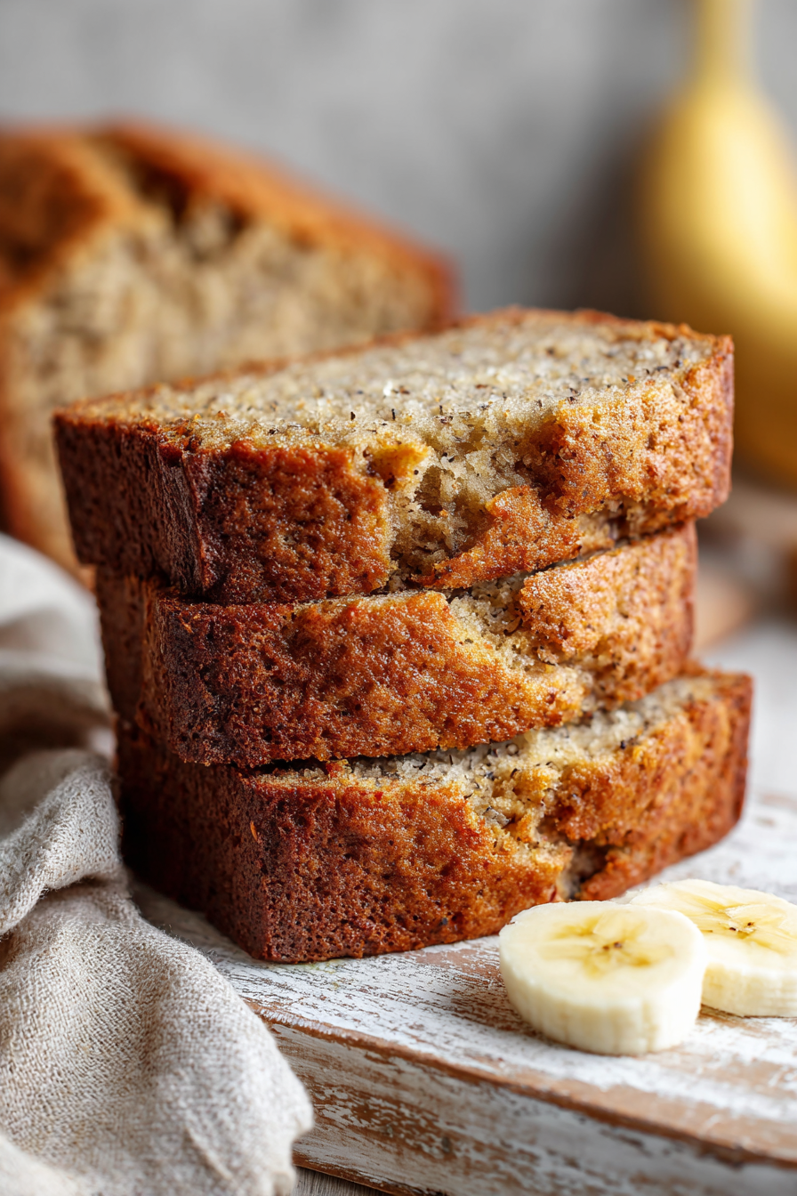 Moist Banana Bread Recipe