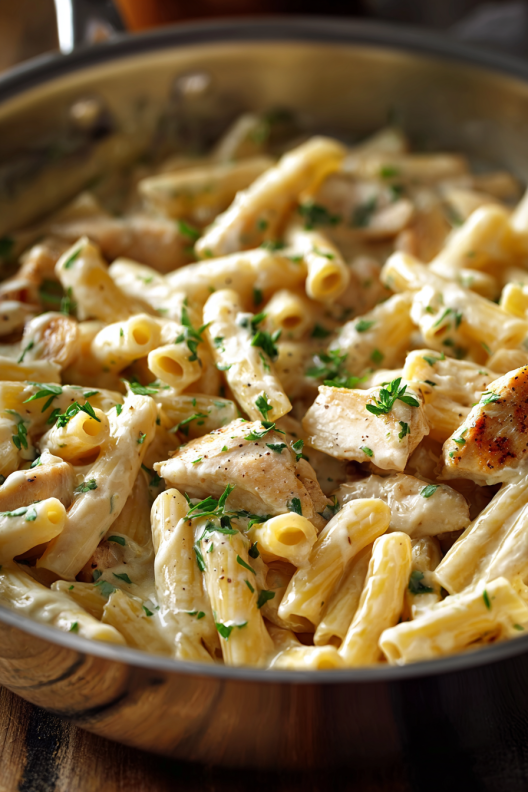 One Pot Chicken Alfredo One Pot Chicken Alfredo