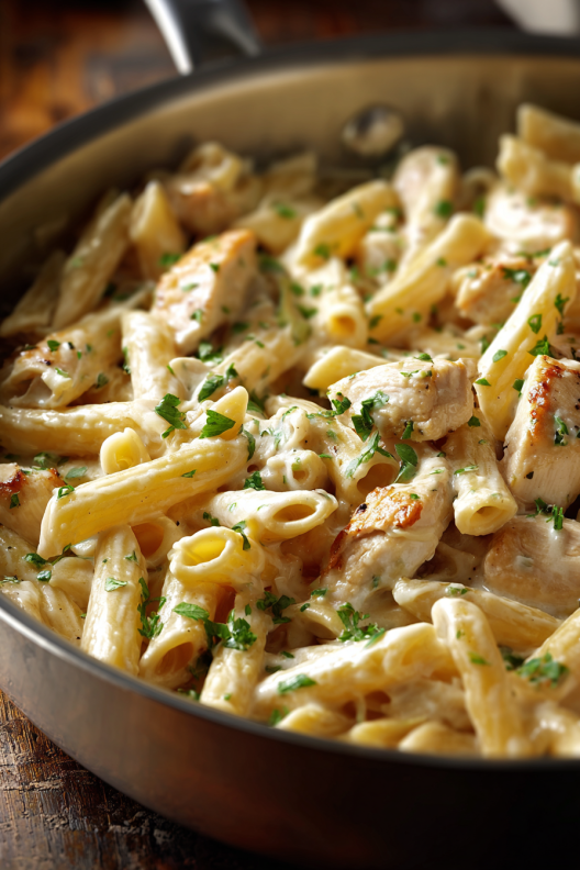 One Pot Chicken Alfredo One Pot Chicken Alfredo