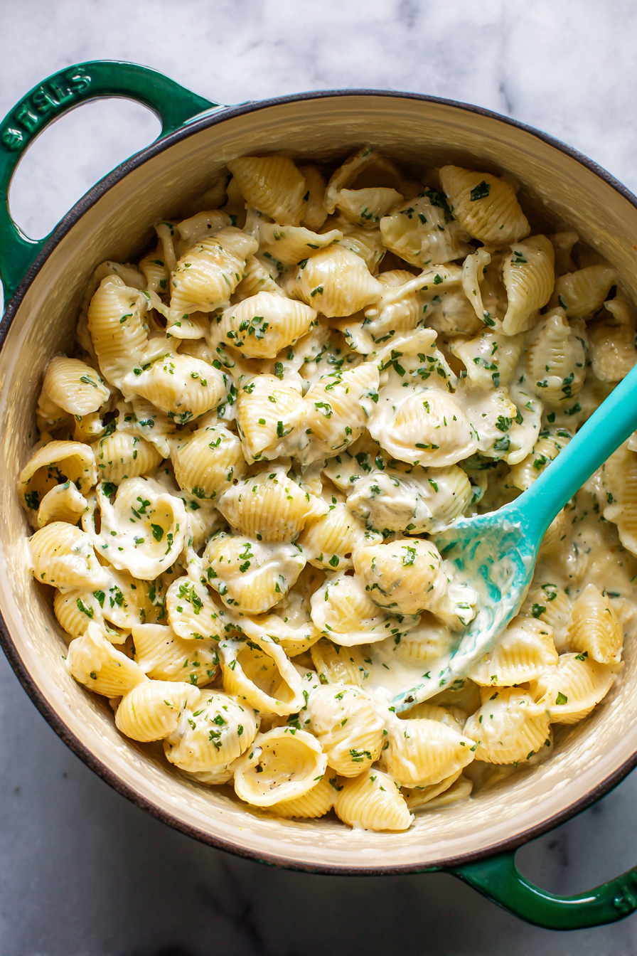 One Pot Garlic Butter Pasta