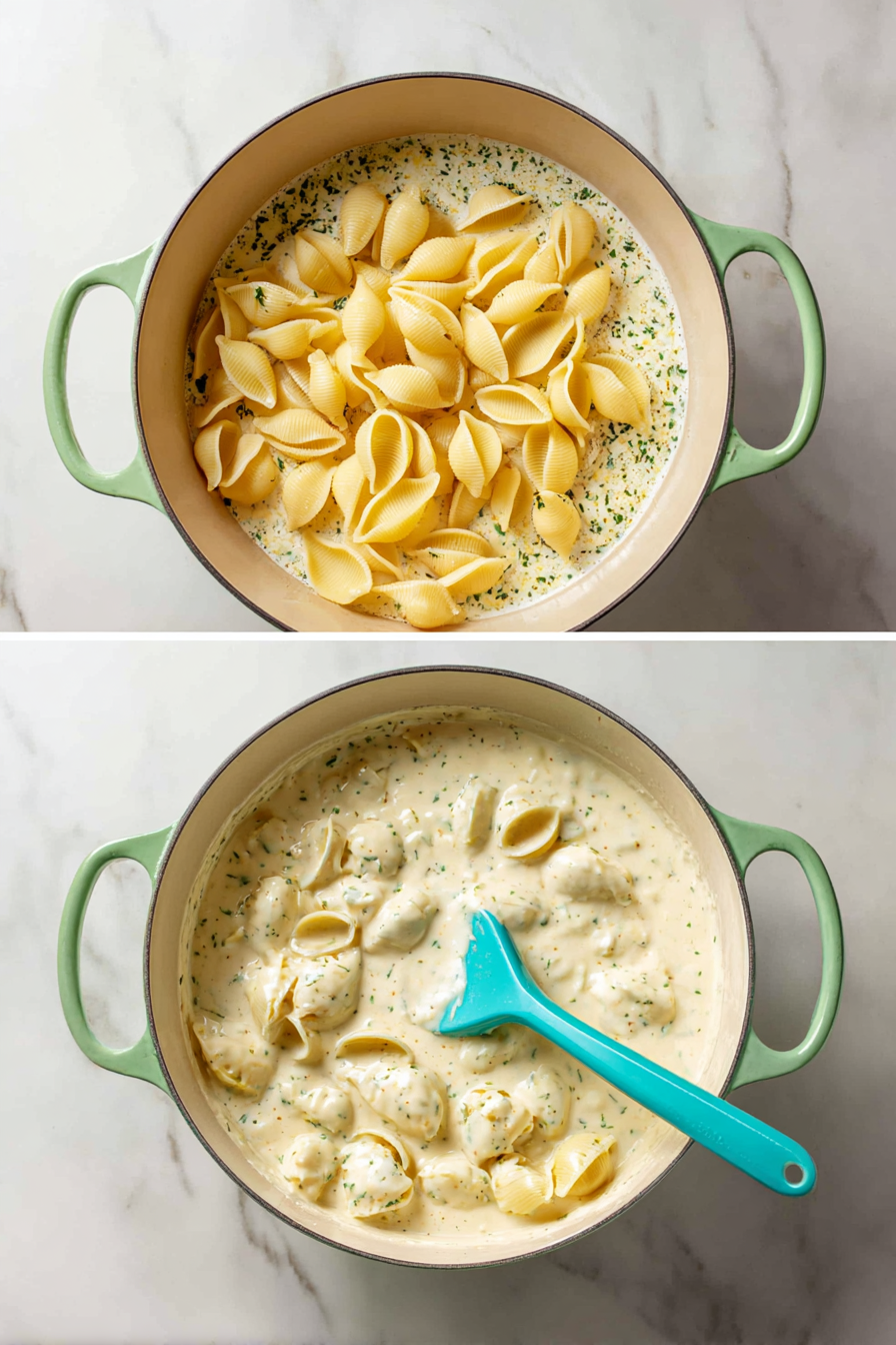 One Pot Garlic Butter Pasta