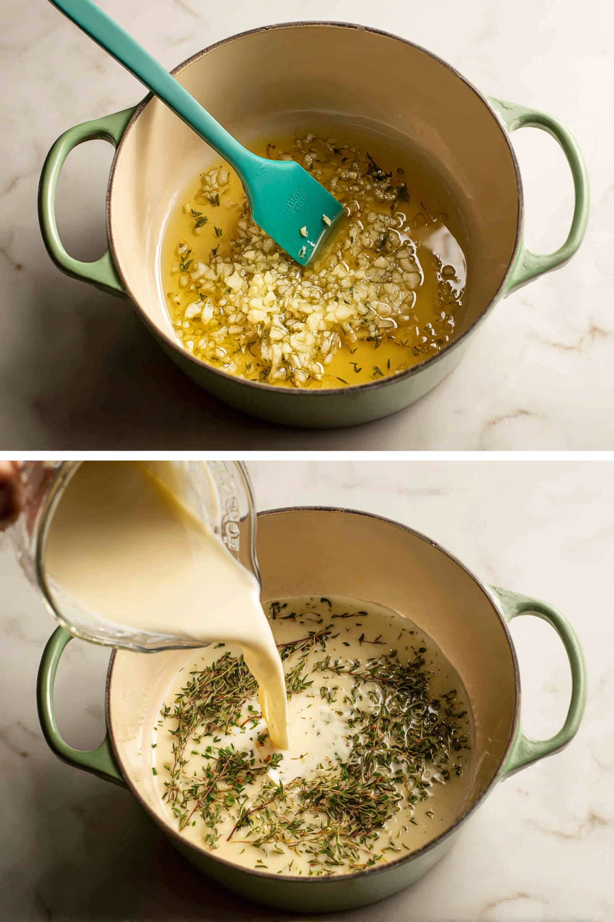 One Pot Garlic Butter Pasta