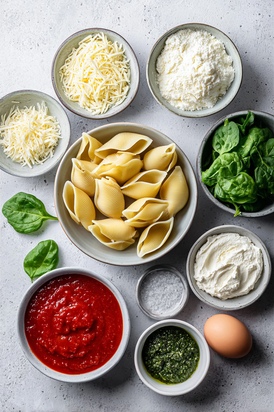 Protein-Rich Stuffed Shells with Cottage Cheese