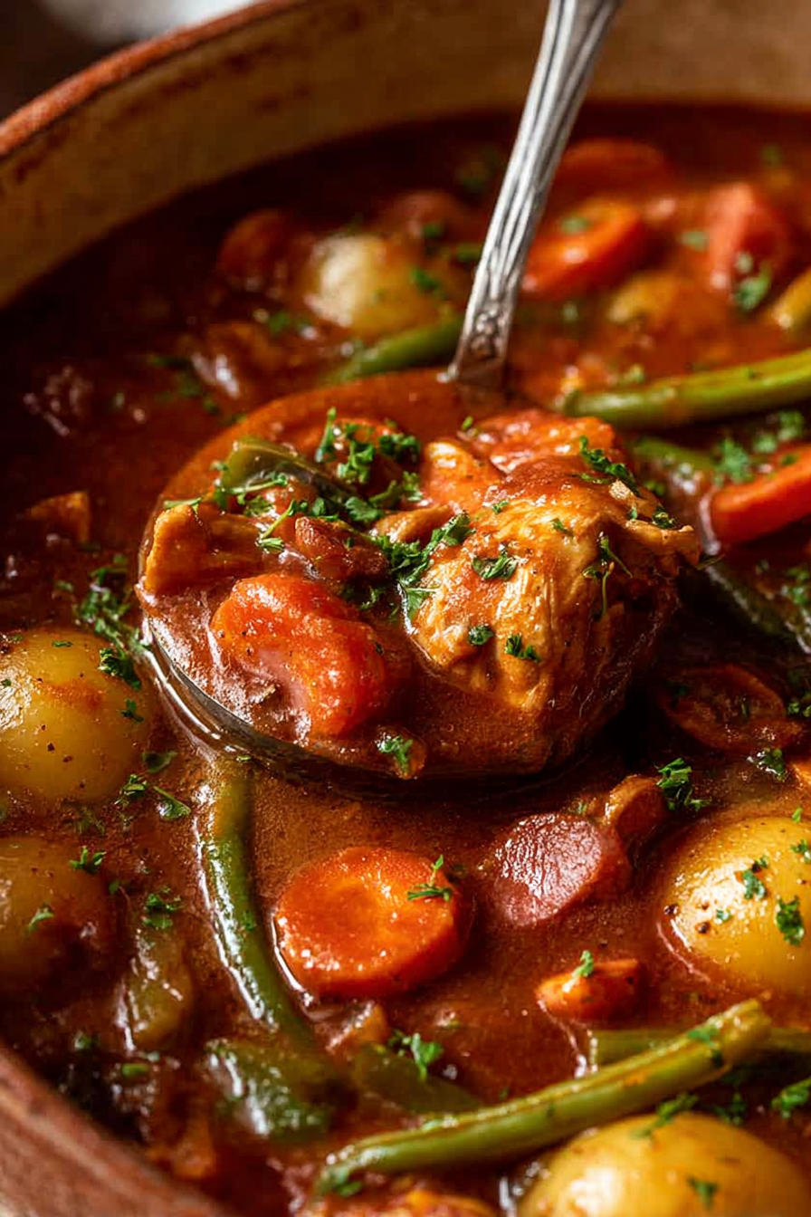 Quick Chicken Stew (Casserole) 2