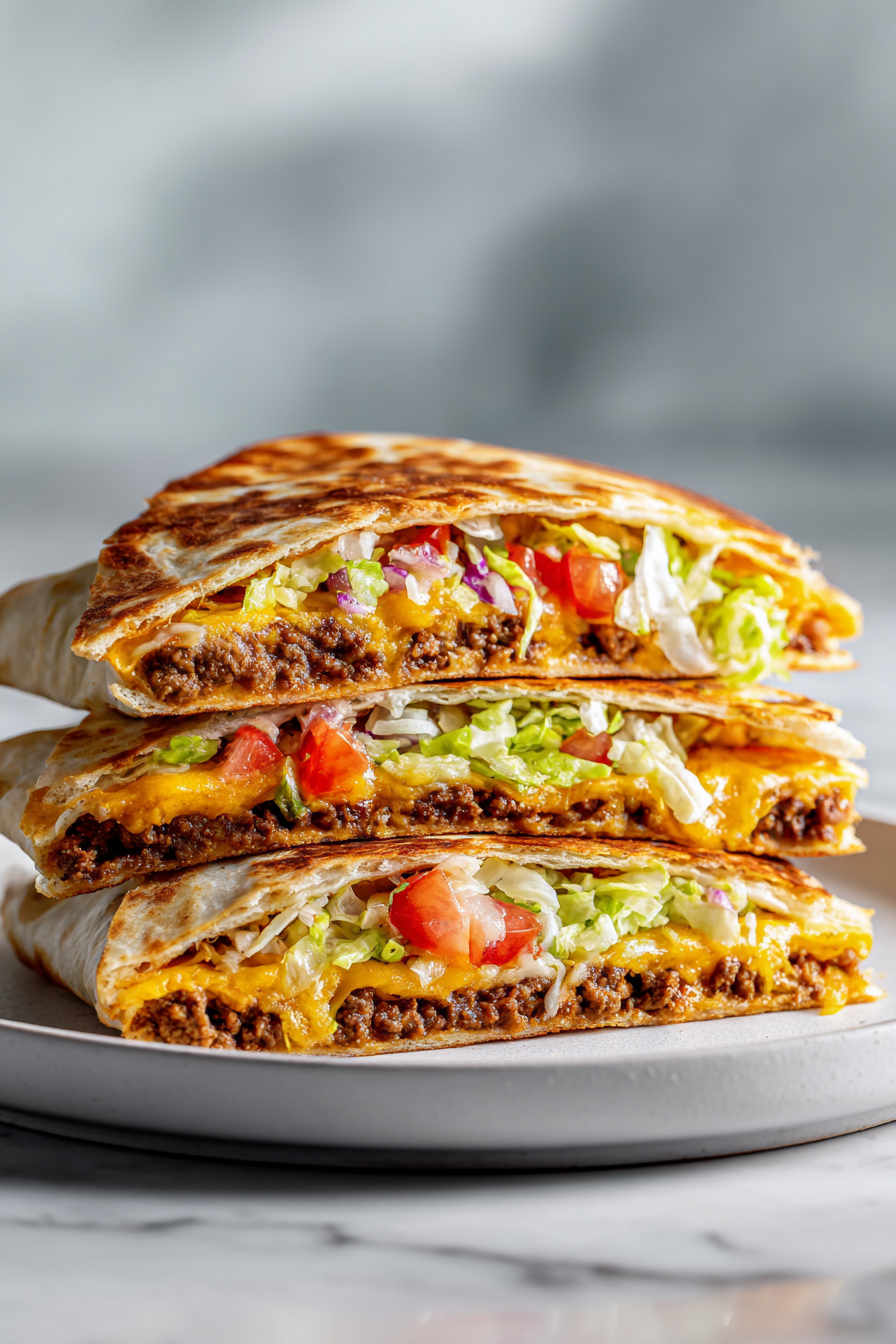 Quick Homemade Crunch Wrap Supreme