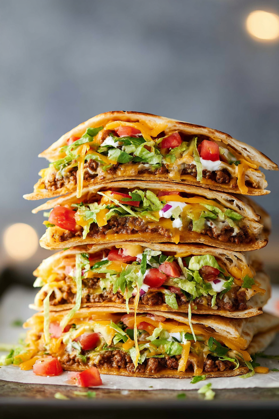 Quick Homemade Crunch Wrap Supreme