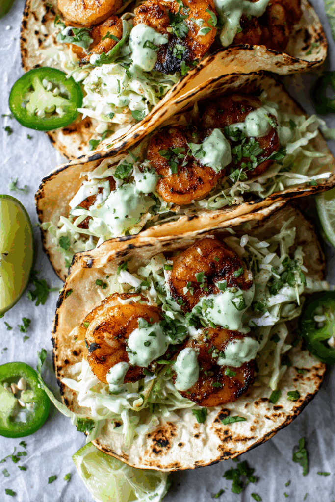 Quick Shrimp Tacos Recipe Quick Shrimp Tacos Recipe