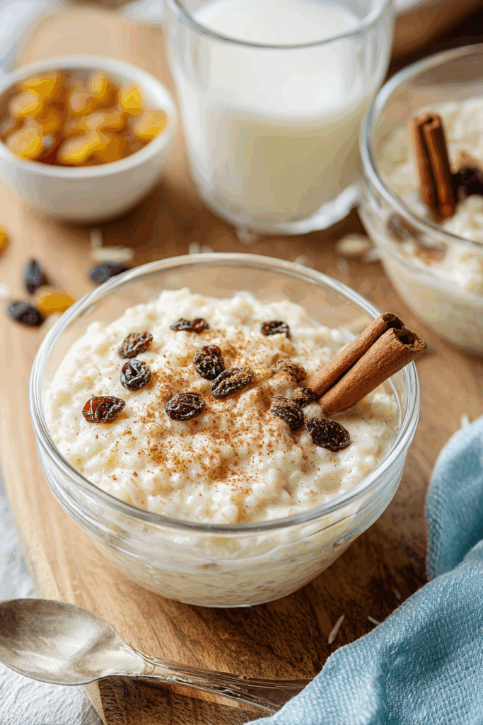 Rice Pudding (with Cooked Rice)