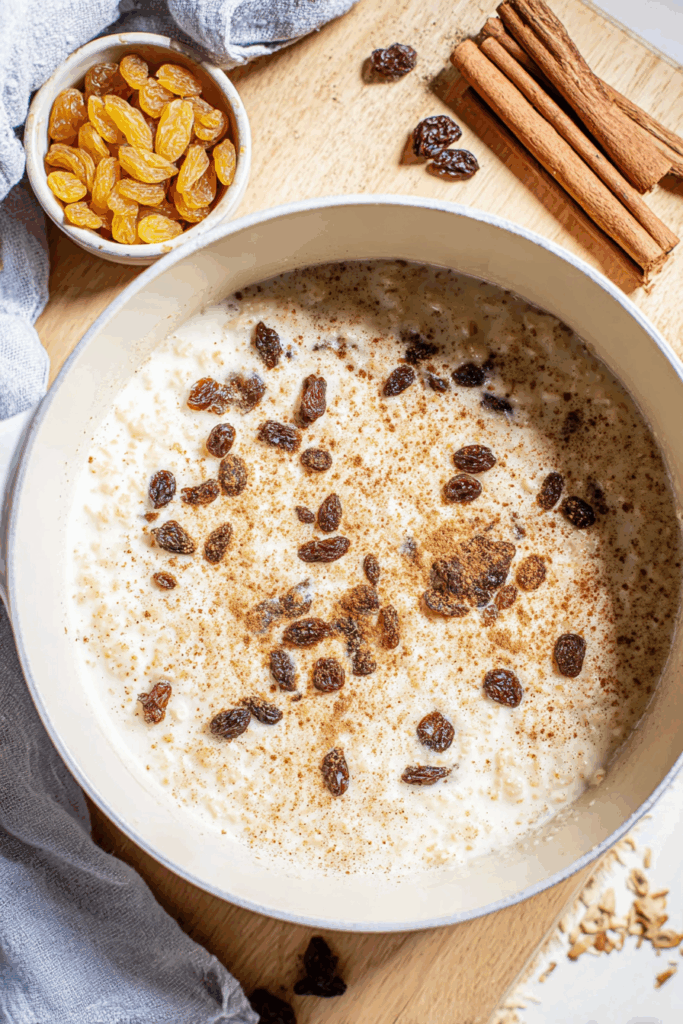 Rice Pudding (with Cooked Rice) - Thecozyweave