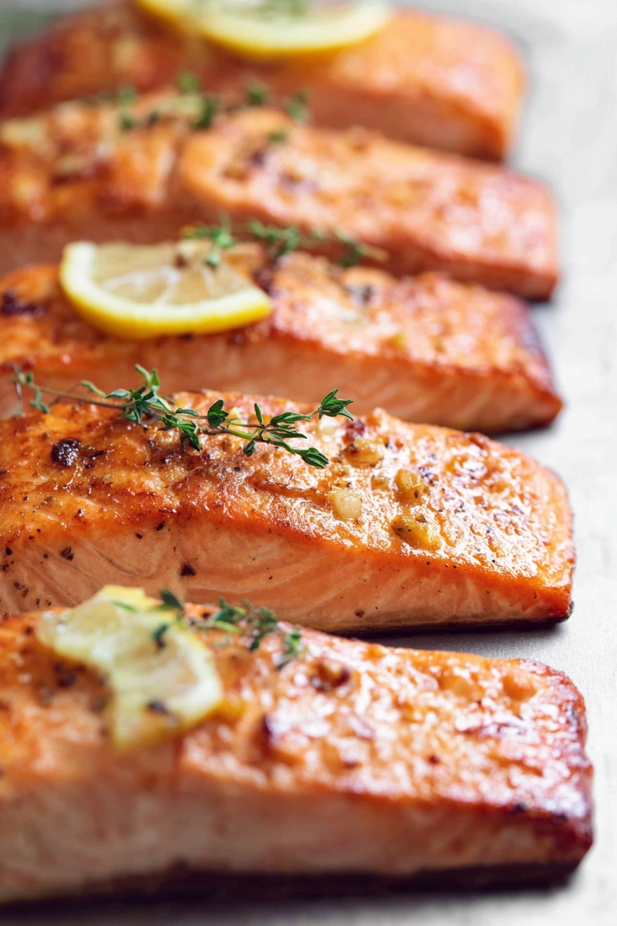 Simple & Fast Healthy Baked Salmon