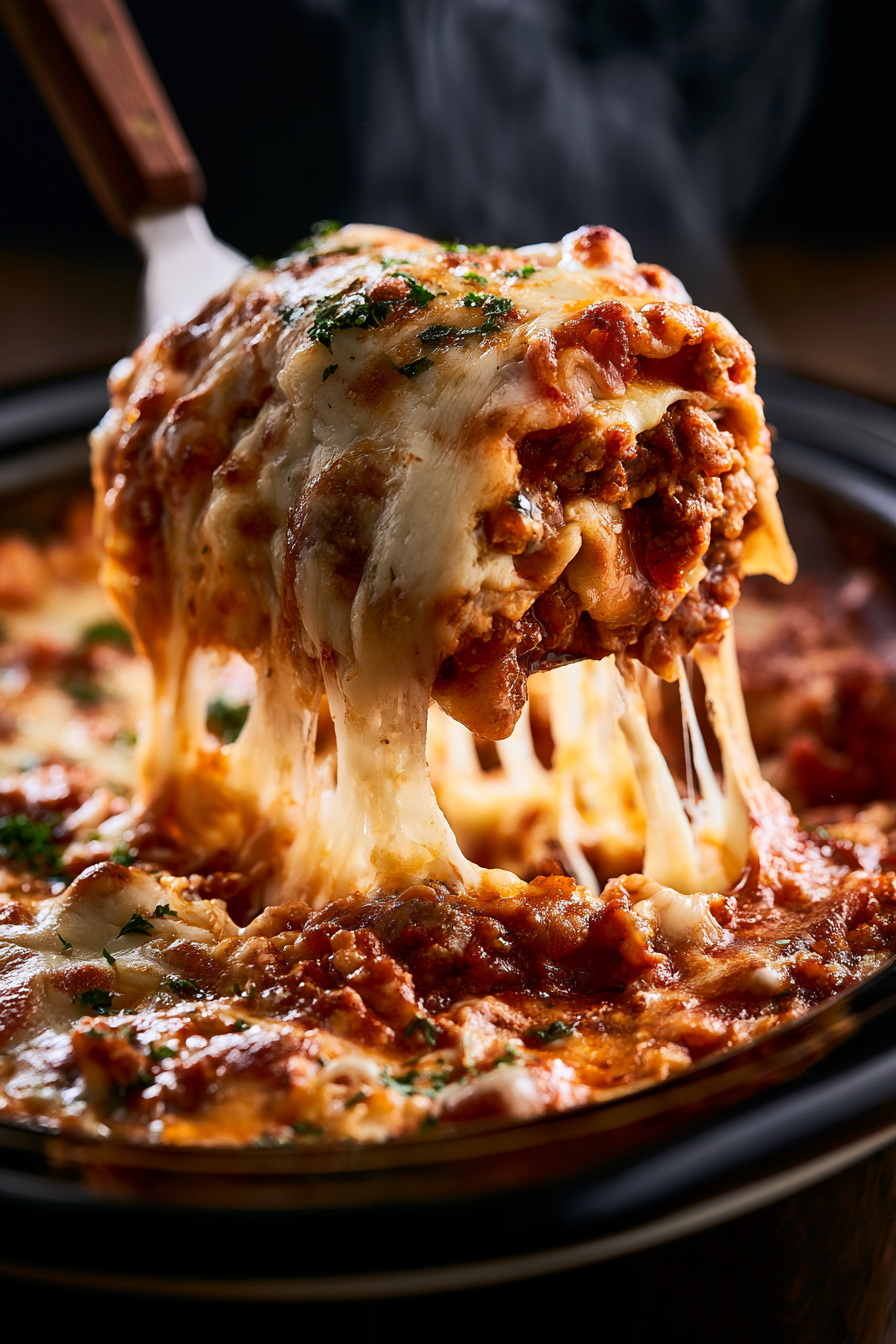 Slow Cooker Lasagna
