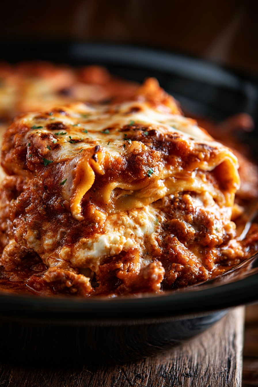 Slow Cooker Lasagna