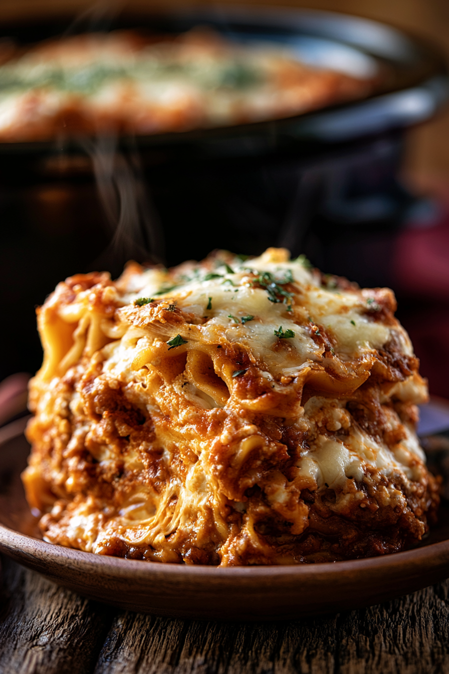 Slow Cooker Lasagna
