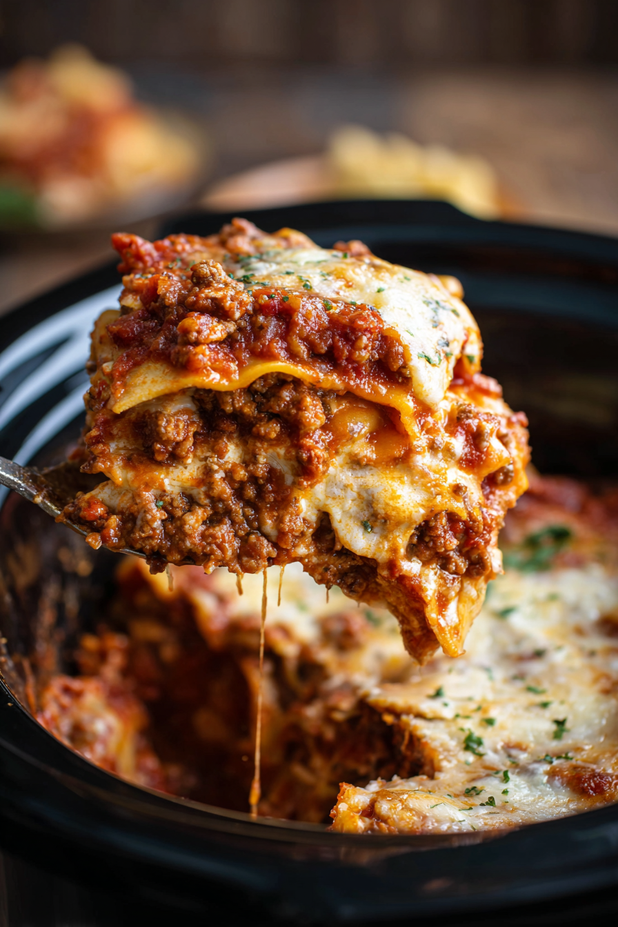 Slow Cooker Lasagna
