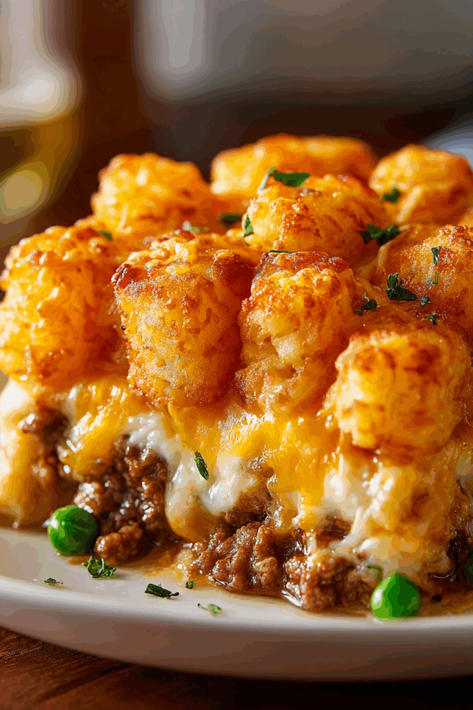Tater Tot Casserole with Ground Beef Tater Tot Casserole with Ground Beef