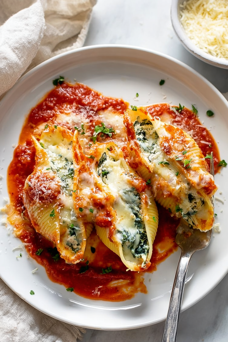 The Best Backed Stuffed Shells