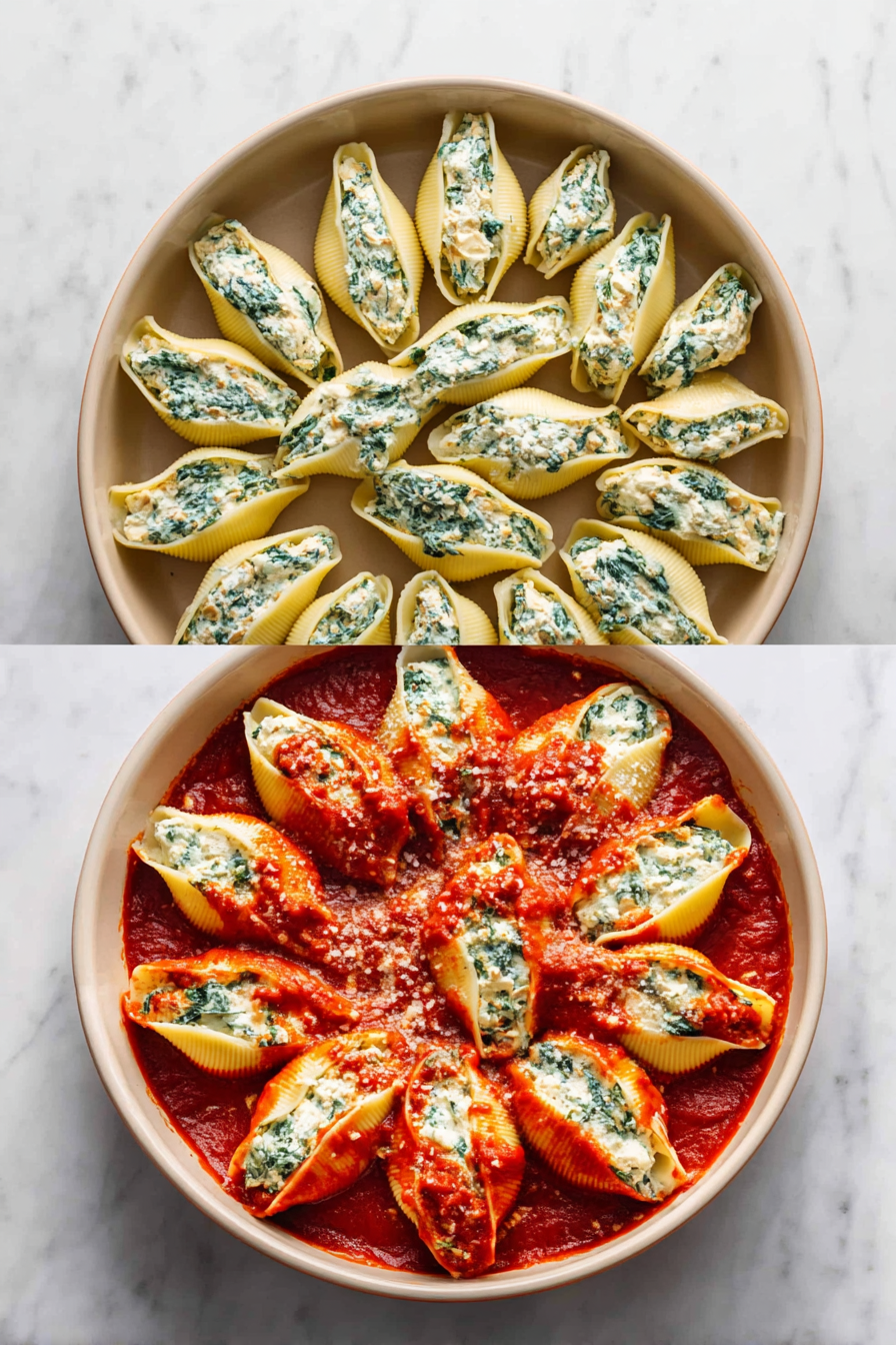 The Best Backed Stuffed Shells