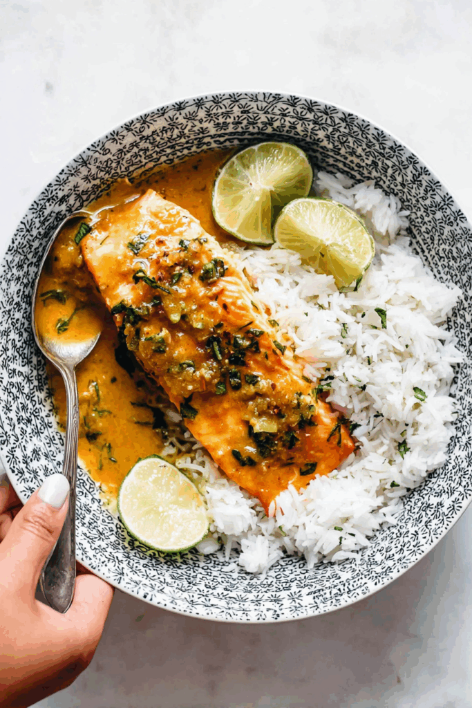 The Best Coconut Curry Salmon Recipe The Best Coconut Curry Salmon Recipe