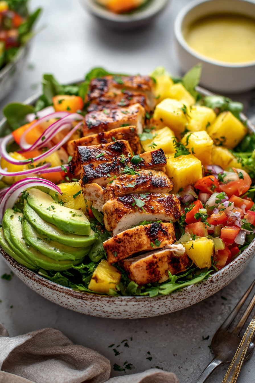 The Best Hawaiian Chicken Salad (Gluten-Free | Whole Health Flexi-Plan)