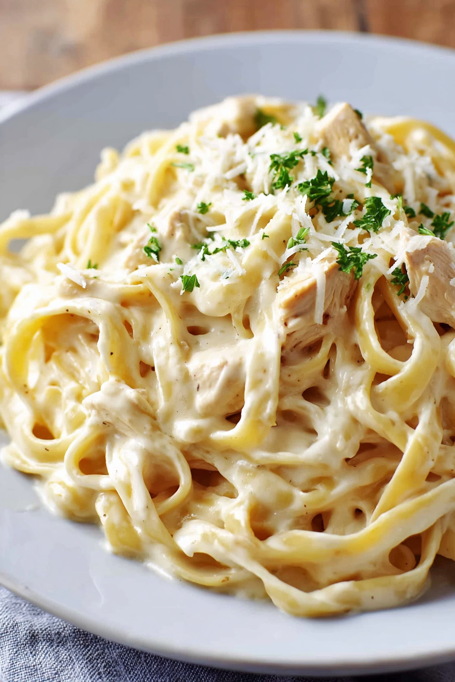 The Best Homemade Fettuccine Alfredo