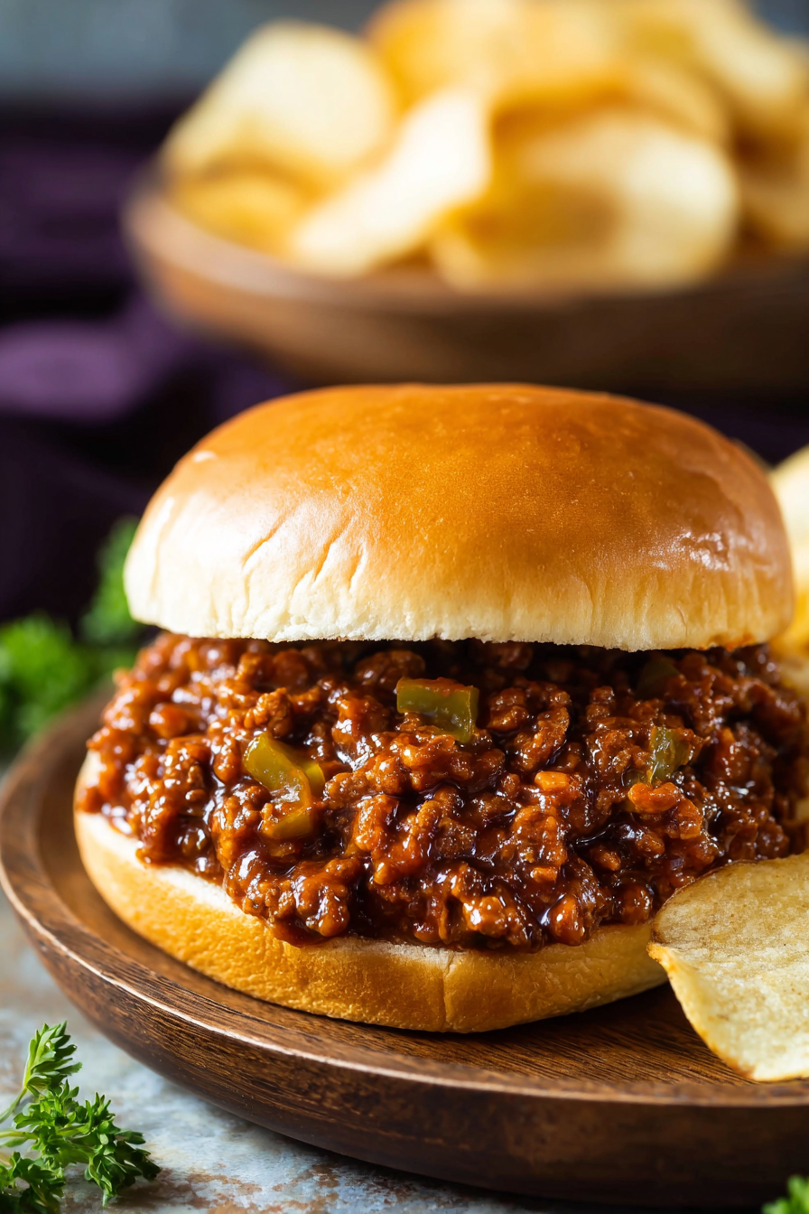 The Best Homemade Sloppy Joes