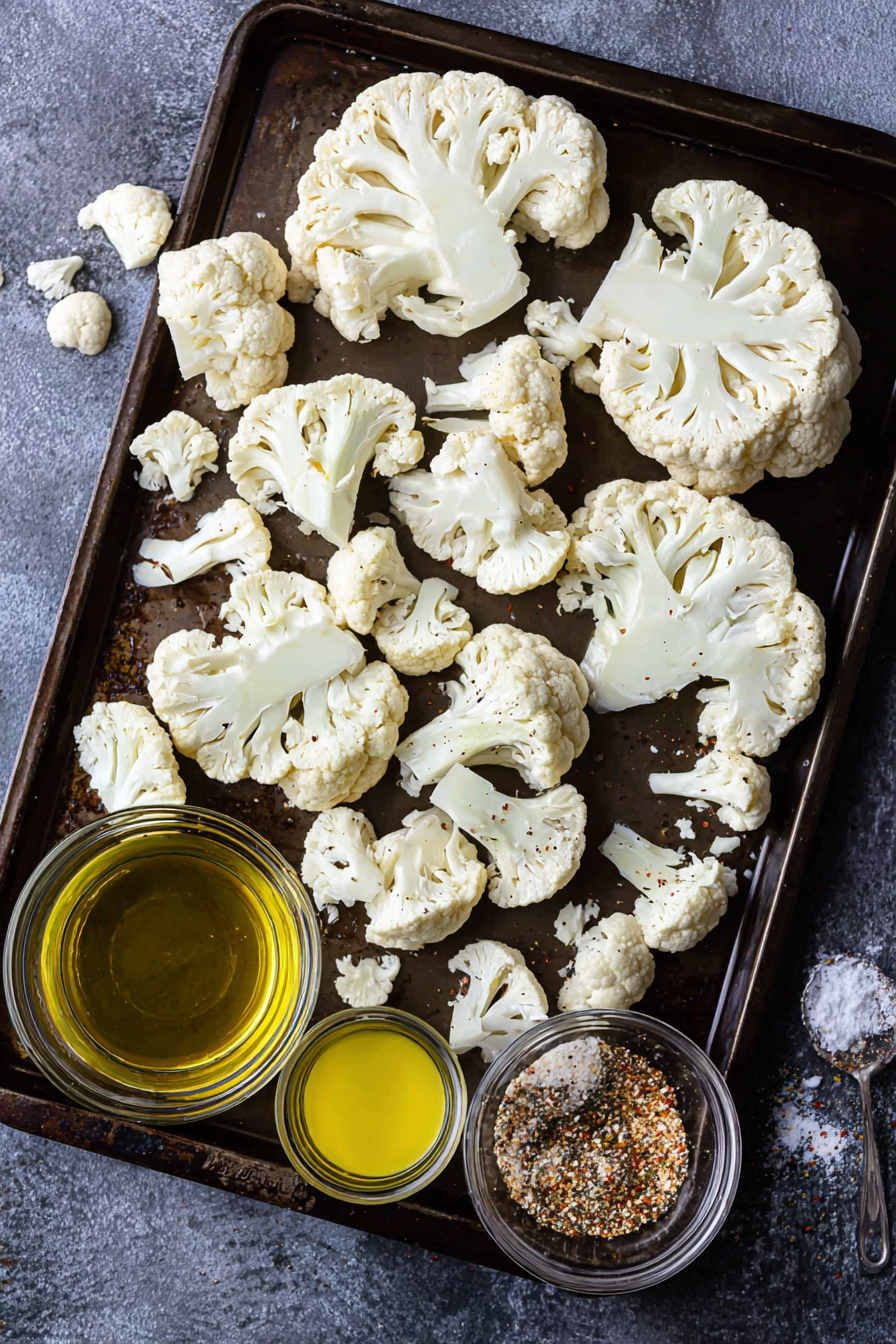The Best Oven-Roasted Cauliflower