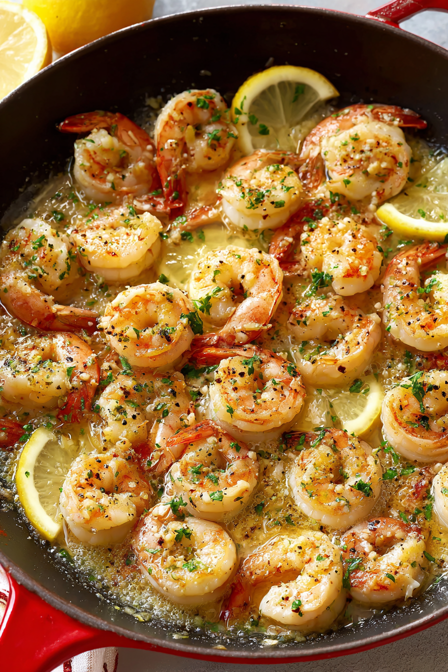The Perfect Lemon Garlic Shrimp