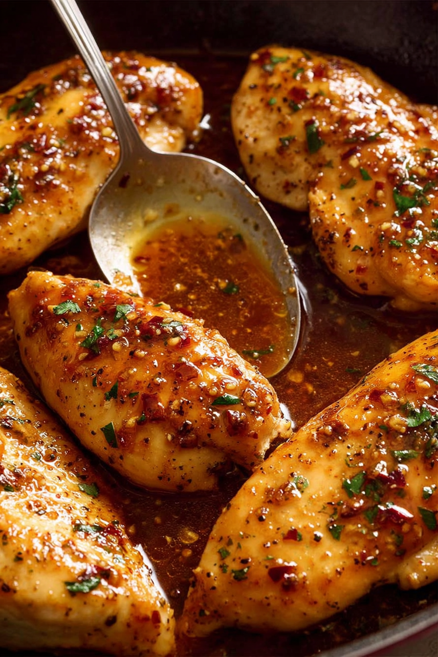 Yummy Honey Garlic Chicken Breast