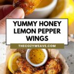 Yummy Honey Lemon Pepper Wings