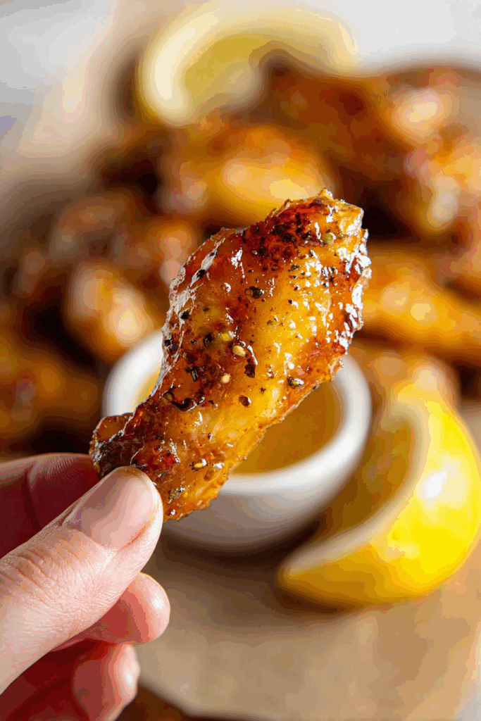 Yummy Honey Lemon Pepper Wings Yummy Honey Lemon Pepper Wings