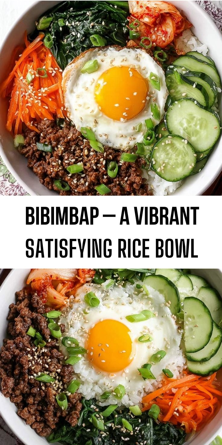 Bibimbap – A Vibrant, Satisfying Rice Bowl - Thecozyweave