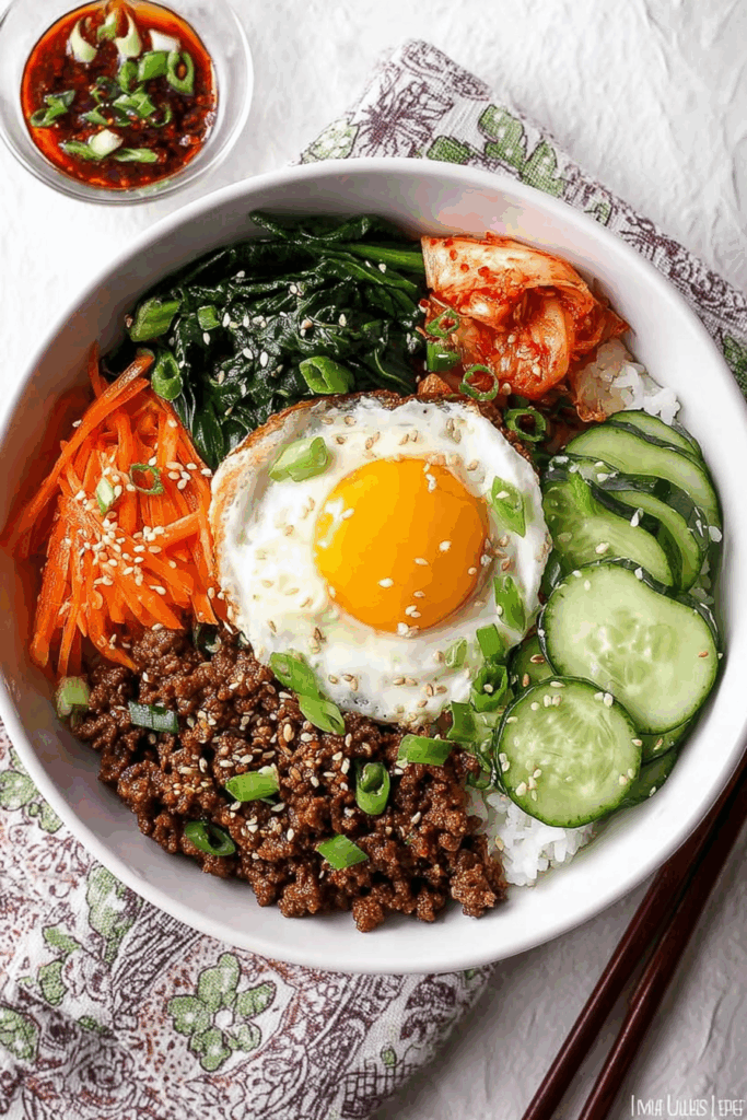 Bibimbap – A Vibrant, Satisfying Rice Bowl - Thecozyweave