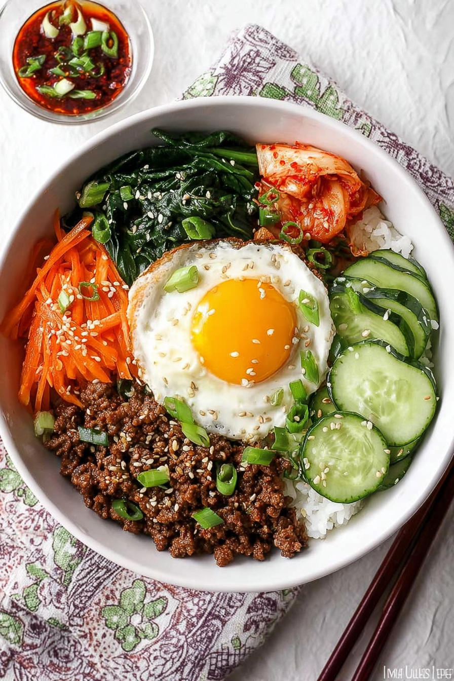Bibimbap – A Vibrant, Satisfying Rice Bowl - Thecozyweave