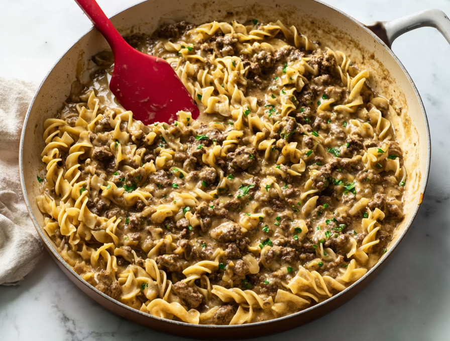 Creamy Beef and Noodles Creamy Beef and Noodles