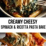 Creamy Cheesy Spinach & Ricotta Pasta Bake