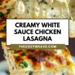 Creamy White Sauce Chicken Lasagna